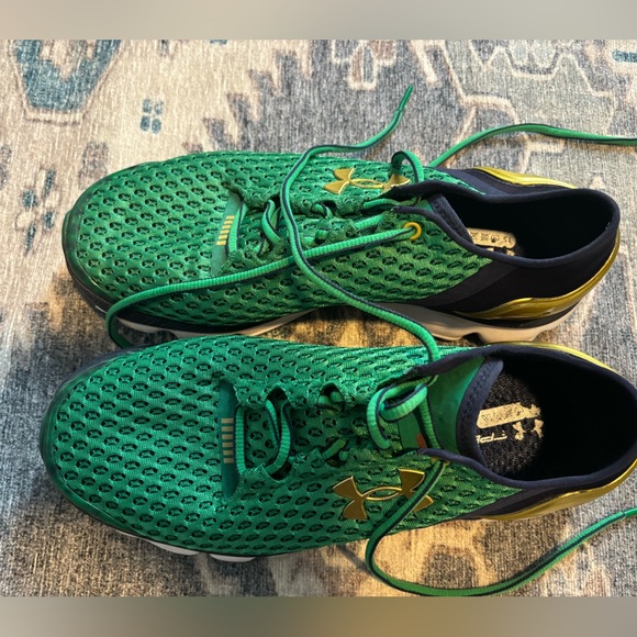 Notre Dame Under Armor Speedform Sneakers - Picture 2 of 3
